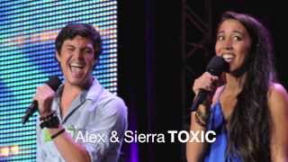 Alex and Sierra  Toxic FULL SONG WITH ENDING Free download [upl. by Krum]