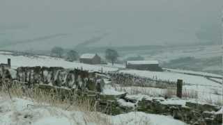 Snow in the Pennines England  January 2013 [upl. by Llertnad]