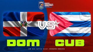 REPUBLICA DOMINICANA VS CUBA  COPA NORCECA PANAM FINAL SIX 2024 [upl. by Schweiker]