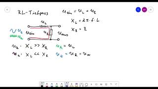 RLTiefpass  Filter Schaltung aus Widerstand und Spule im Wechselstromkreis [upl. by Hesper]