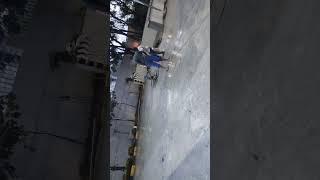 Concrete leveling work [upl. by Anatollo]