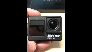 Cerastes 5K Action Cam with built in Image Stabilization used on the Kayak [upl. by Junius]