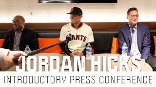 Jordan Hicks is looking forward to the opportunity to be a starter with the San Francisco Giants [upl. by Madison]