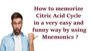 Citric acid cycle in just 5 minutes [upl. by Ammadis693]