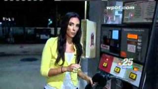 Gas Pump Pilfering Caught On Camera [upl. by Jaynes]