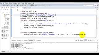 Java Tutorial  Working with Parallel Arrays [upl. by Yenahs]