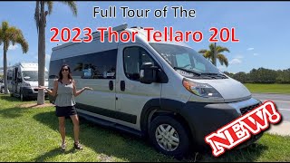 Tour The New 2023 Thor Tellaro 20L BClass RV On The Updated Ram Platform [upl. by Nairod348]