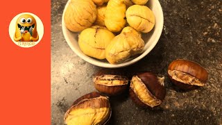 Castagne o marroni al forno morbide e facili da pelare – caldarroste perfette fatte in casa [upl. by Mimajneb]