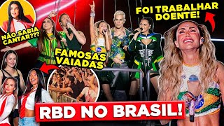 TRETAS MEMES E POLÊMICAS NOS SHOWS DE RBD NO BRASIL  Diva Depressão [upl. by Auoz]