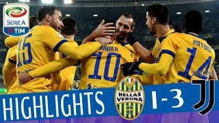 Hellas Verona  Juventus 13  Highlights  Giornata 19  Serie A TIM 201718 [upl. by Nuli]