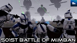 501st Legion Returns  Battle of Mimban Part 1  1st CEU Zeus Star Wars Clone Wars Arma 3 [upl. by Ellerehs160]