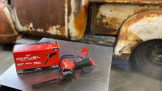 New Milwaukee M12 Tool Review Band File 248220 mini belt sander [upl. by Efram]