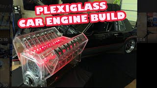 See through engine build FULL SIZE V8  part 2 [upl. by Skelly]