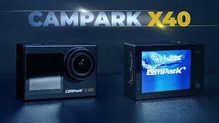 Campark x40 Action Camera  4K budget action camera full review [upl. by Shatzer693]