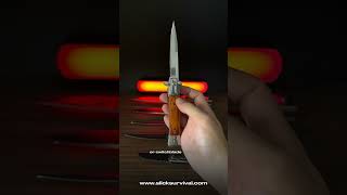 Timeless Stiletto knife 🔥 wwwslicksurvivalcom [upl. by Jephthah]