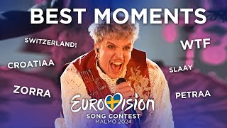 Eurovision 2024 BEST MOMENTS that made it ICONIC [upl. by Odarnoc]