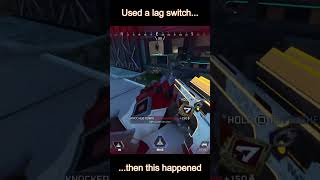 lag switch works apexlegends apex apexlegendsclips algs apexclips apexlegendsclipsdaily [upl. by Cherise]