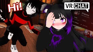 I cant believe I met him 😨 VRChat Funny moments [upl. by Sillek]