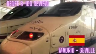 Madrid to Seville by High Speed Train Renfe S100 [upl. by Gar377]