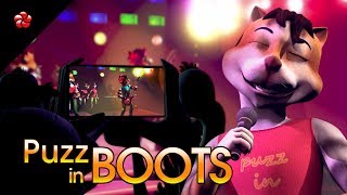 PUZZ IN BOOTZ ♥ Rock band from MrKumaran ♥ First malayalam animation movie with Suraj Venjaramoodu [upl. by Mojgan]