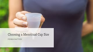 🌚 Choosing a Menstrual Cup Size 🥀 [upl. by Anilek763]