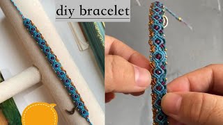 how to make bracelet without elastic thread｜how to make cute bracelets｜bracelet ideas with beads｜diy [upl. by Amata]