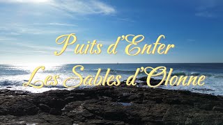 Puits d’Enfer Les Sables d’Olonne  Plan en drone [upl. by Aliuqet]