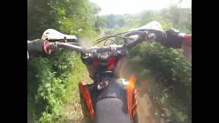 District 6 Dirt Bike Hare Scramble Vet C start Evansville [upl. by Serene]