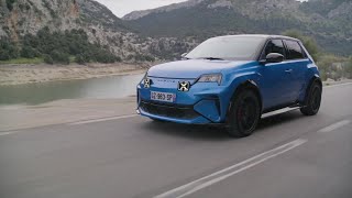 The new Alpine A290 in Blue Driving Video [upl. by Olia]