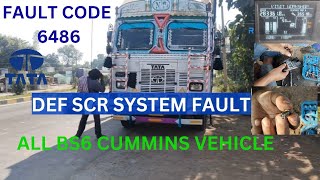 fault code 6486 full knowledge  Scr system fault  visit workshop  November 25 2024 [upl. by Helas713]