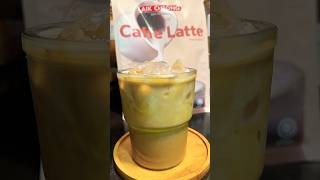 Iced Caffe Latte shortsvideo coffee icedlatte [upl. by Annocahs]