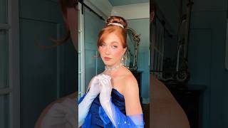 Anastasia hair tutorial for Halloween 💙 Love this movie hairstyle hairtutorial [upl. by Anirhtak337]