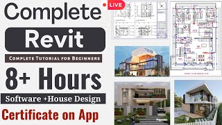 Complete Revit Beginners Tutorial  Revit Tutorial with Detailed Project [upl. by Beaner620]