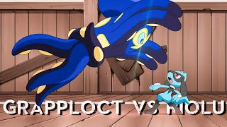 Riolu Vs Grapploct Pokemon Journeys  AMV [upl. by Aronek]