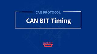 Kvaser CAN Protocol Course CAN Bit Timing Part 7 [upl. by Kala]