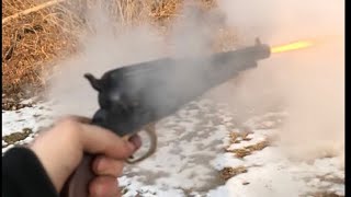 Pale rider style 1858 navy pietta 36 quickest way to load a cap and ball revolver [upl. by Alban]