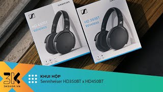 Unboxing Sennheiser HD350BT x HD450BT  Tai nghe bluetooth Noise Cancelling với chất âm audiophile [upl. by Boesch]