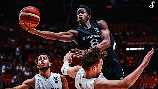 Baylor Freshman VJ Edgecombe Went CRAZY At The Olympic Qualifiers For The Bahamas National Team [upl. by Itaws]