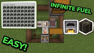 EASIEST 121 AUTOMATIC FUEL FARM TUTORIAL in Minecraft Bedrock MCPEXboxPSSwitchPC [upl. by Ahsaekal667]