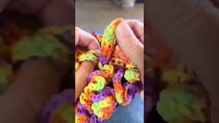 Crocheted mobius strip crochet crochettutorial happyrockcrafts crochetwithtammy [upl. by Hniht]