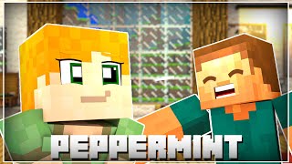 Alex and Steve Life  The Peppermint Song Minecraft Animation Jack Stauber feat Lexy [upl. by Adnauqahs]