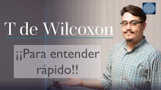 Prueba T de Wilcoxon [upl. by Sherris337]