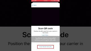 ios IIJ code eSIM initial settings by activation code EN mp4 [upl. by Ras]