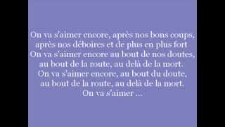 Vincent Vallières  On va saimer encore Lyrics [upl. by Nale]