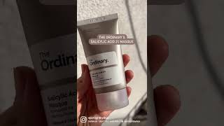 How to use The Ordinary’s Salicylic Acid mask ✨ I REVIEW [upl. by Kandy33]