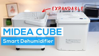 Midea Cube Dehumidifier the Ultimate E xtendable Smart Dehumidifier [upl. by Idok448]