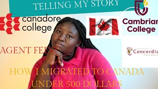 HOW I RELOCATED FROM 🇬🇭 TO 🇨🇦 PT1 RELOCATING TO CANADA UNDER 500 DOLLARS [upl. by Elletnwahs]