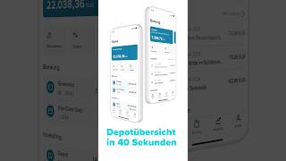 Ihre persönliche Aktien und Depotübersicht in der Consorsbank App shorts tutorial [upl. by Berck]