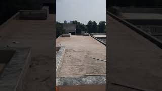 Waterproofing On Slab  Bituminous 3 mm APP Membrane [upl. by Katina]