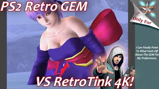 PS2 Retro GEM HDMI Vs RetroTink 4K Component  12 Game Showcase [upl. by Silirama]